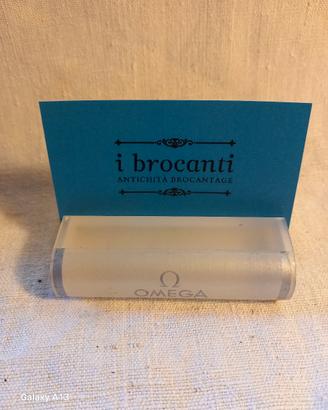 Portabiglietti da visita Omega.