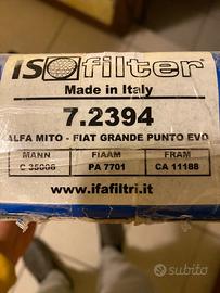 Filtro Aria Motore Isofilter 7.2394 Alfa Mito Fiat