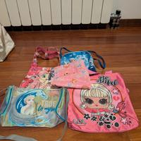 borse Frozen, my little pony, lol