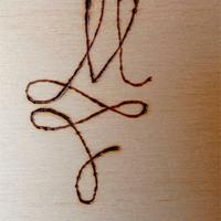 Decorazioni su legno, cuoio – quadri (pirografie)