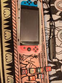 nintendo switch con giochi