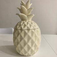 Porta boscotti ananas in ceramica