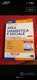 Libro TOLC S U area umanistica e sociale
