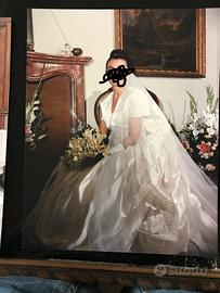 Abito da sposa altissima sartoria