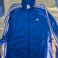 Felpa adidas blu uomo taglia M