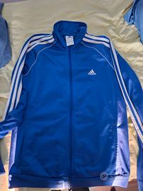 Felpa adidas blu uomo taglia M