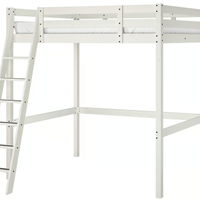 Letto a soppalco STORÅ Ikea con materasso