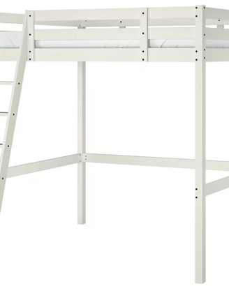 Letto a soppalco STORÅ Ikea con materasso