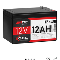 Batteria 12 volt 12 ah a gel