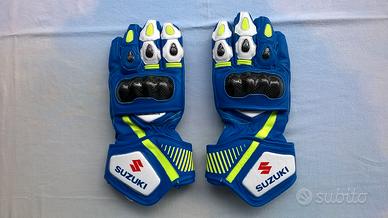 Guanti in pelle da moto per uomo Suzuki