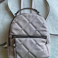 Zaino trapuntato rosa cipria ZARA