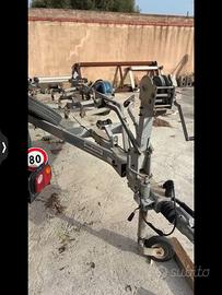 RIMORCHIO PORTABARCA ELLEBI 1500 kg revisionato