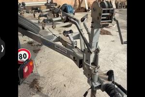 RIMORCHIO PORTABARCA ELLEBI 1500 kg revisionato