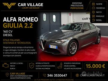 Alfa Romeo Giulia 2.2 Turbodiesel 160 CV Super