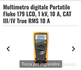 MULTIMETRO FLUKE 179 NUOVO MAI USATO