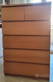 3 cassettiere Ikea MALM