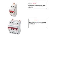 GEWISS interruttori sezionatori 2p e 4p