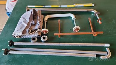 tenda  doccia e maniglie bagno