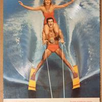 Cartolina che canta vintage originali anni '50