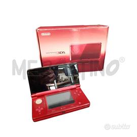 CONSOLLE NINTENDO 3DS RED CON CARICABATTERIA