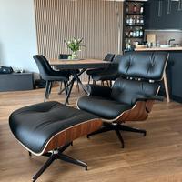 Poltrona E. Lounge Chair PREMIUM in Pelle