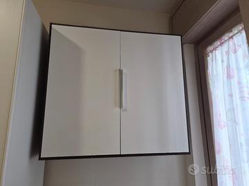 mobile laccato bianco 90x80x40