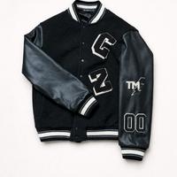 Vintage Varsity Jacket - Ricami su manica e petto