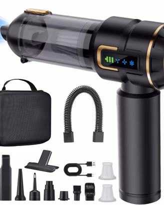 Aspiratore Auto Portatile con Accessori