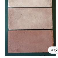 pianelle mattoni fatte a mano 15x30x2.5  nuove