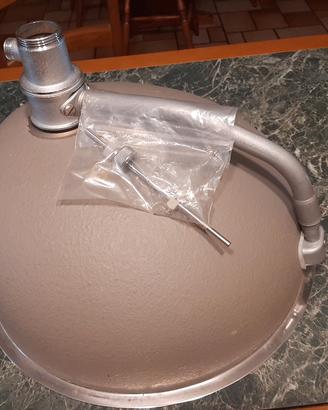 lavello inox rotondo