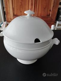 -Zuppiera porcellana. Bottiglia da 5 litri 