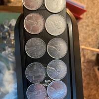 10 minete 100 lire vaticano oapa pio XII anno 1963