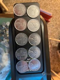 10 minete 100 lire vaticano oapa pio XII anno 1963