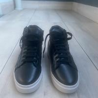 Sneaker pelle-Sartoria Italiana-tg 42-come nuove