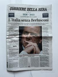 “MORTE SILVIO BERLUSCONI” - CORRIERE DELLA SERA