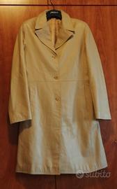 TRENCH DONNA IN VERA PELLE 