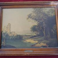 Quadro riproduzione Gozzi con cornice