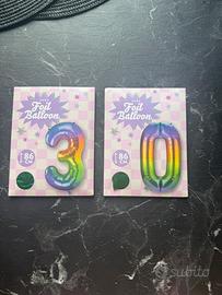 Palloncini foil numero 30