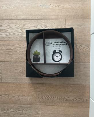 Mensola tonda legno marrone