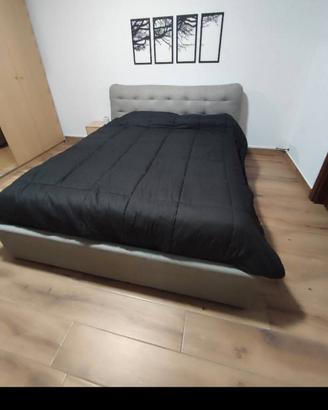 Letto matrimoniale Stone + materasso Memory Foam