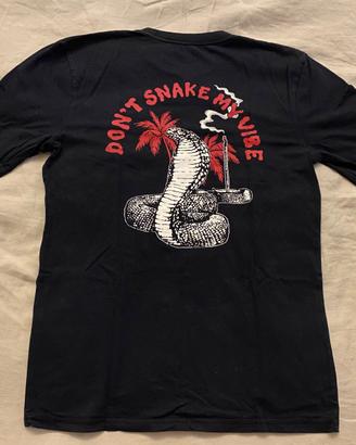 Quiksilver t-shirt nera uomo tagia Media