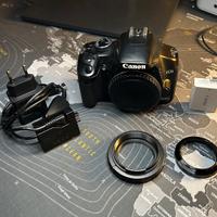 Canon 450D astromodificata + anello T2-M42