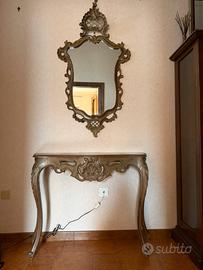 Consolle ingresso + specchio