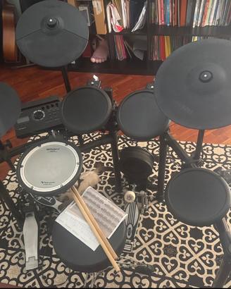 Roland TD-17KL+sgabello+pedale Tamburo+bacchette