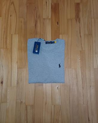 maglietta polo ralph lauren taglia M grigia nuova