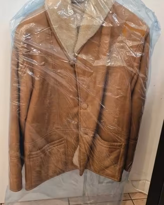 Cappotto montone shearling vintage