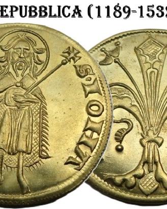 REPLICA MONETA FIORIN REPUBBLICA FIRENZE 1189-1532