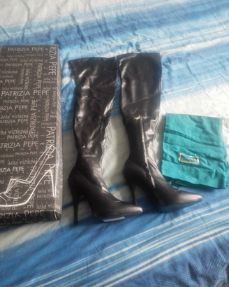 Patrizia Pepe Stivali tacco 38,5 Mai indossati