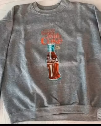Felpa coca cola