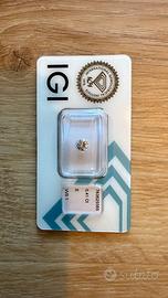 Diamante 0.41ct naturale